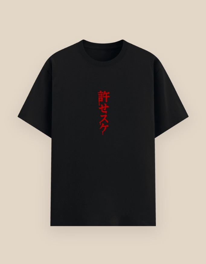 Unisex basic t-shirt with Kakashi Hatake anime print – 100% cotton fabric
