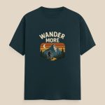 Unisex Classic Crew T-Shirt with round neck, short sleeves in premium cotton