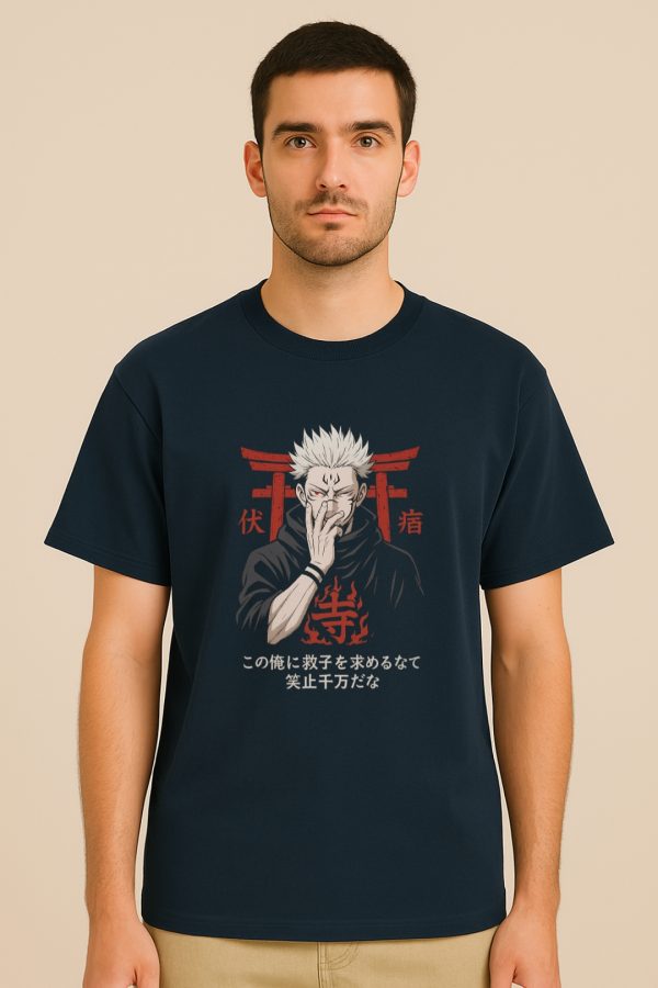 Sukuna Unisex T-Shirt featuring Jujutsu Kaisen anime design – Aradhya Official