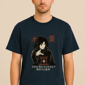 Madara Uchiha T-Shirt Classic Crew by Aradhya Official – Anime Character Print