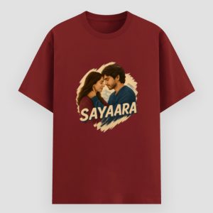Saiyaara T-Shirt unisex design inspired by the newly launched movie theme