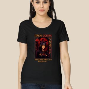 Itachi Uchiha Classic T-Shirt for Women from Naruto – Aradhya Official design
