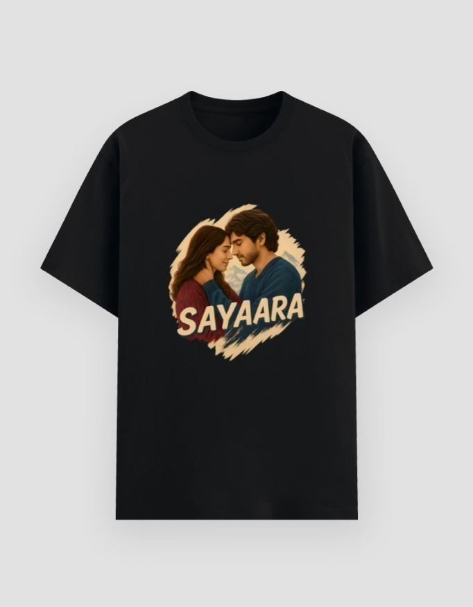 Saiyaara T-Shirt unisex design inspired by the newly launched movie theme
