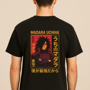Madara Uchiha T-Shirt unisex anime design by Aradhya Official