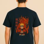 Naruto Uzumaki T-Shirt unisex anime design by Aradhya Official