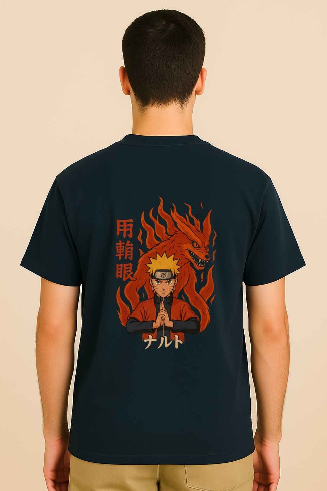 Naruto Uzumaki T-Shirt unisex anime design by Aradhya Official