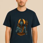 Unisex Basic T-Shirt with Lord Shiva sacred design by Aradhya Official