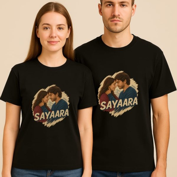 Saiyaara T-Shirt unisex design inspired by the newly launched movie theme