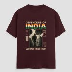 Classic Crew T-shirt with Indian Independence Day design by Aradhya Official