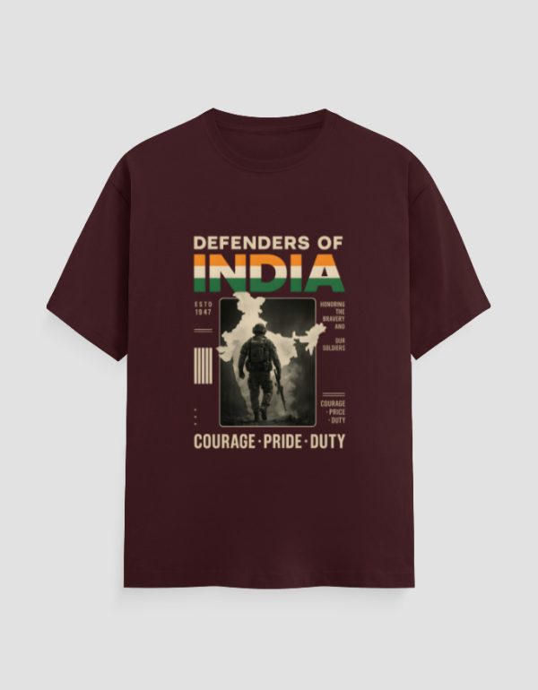 Classic Crew T-shirt with Indian Independence Day design by Aradhya Official
