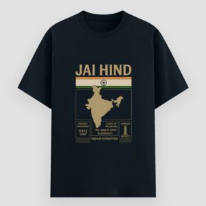 Indian Independence Day T-shirt with bold patriotic print by Aradhya Official