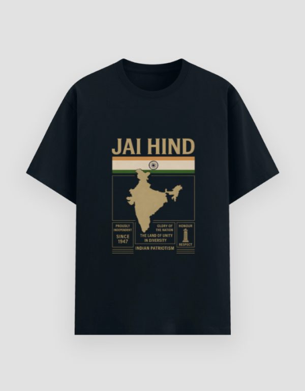 Indian Independence Day T-shirt with bold patriotic print by Aradhya Official